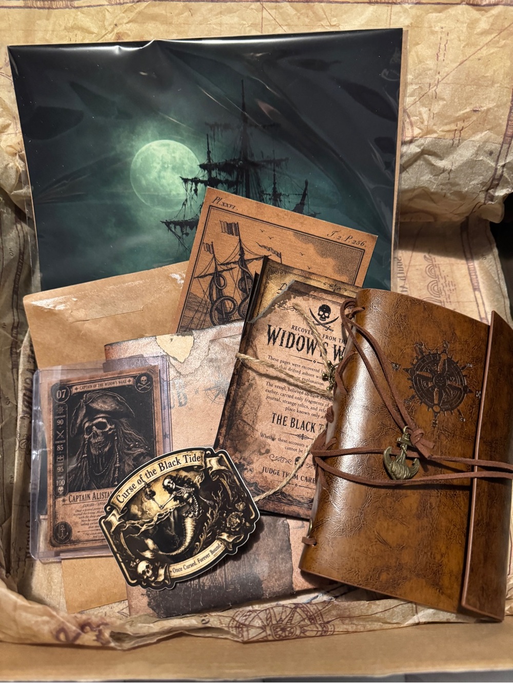 Lost at Sea Ghost Ship gift set
